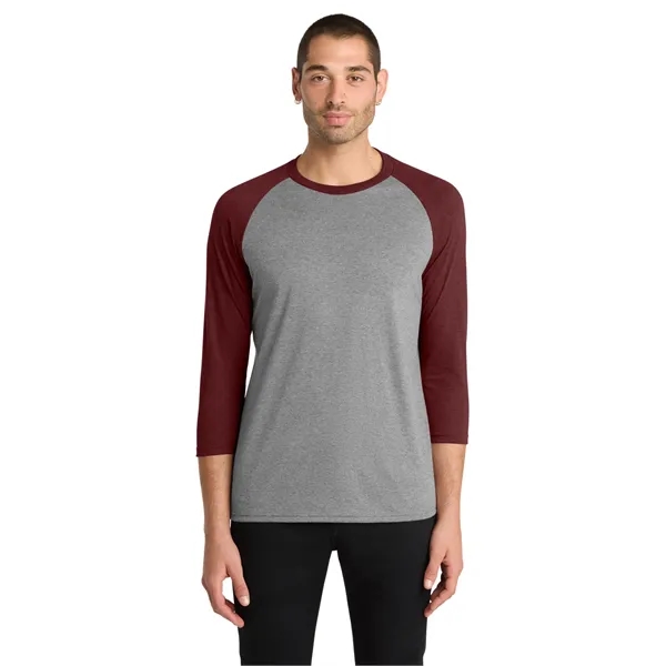 District Perfect Tri 3/4-Sleeve Raglan. - District Perfect Tri 3/4-Sleeve Raglan. - Image 54 of 59