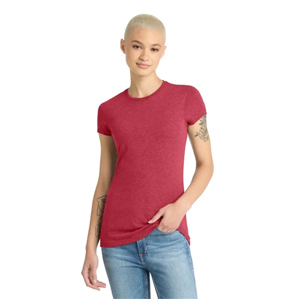 District Women's Fitted Perfect Tri Tee. - District Women's Fitted Perfect Tri Tee. - Image 10 of 44