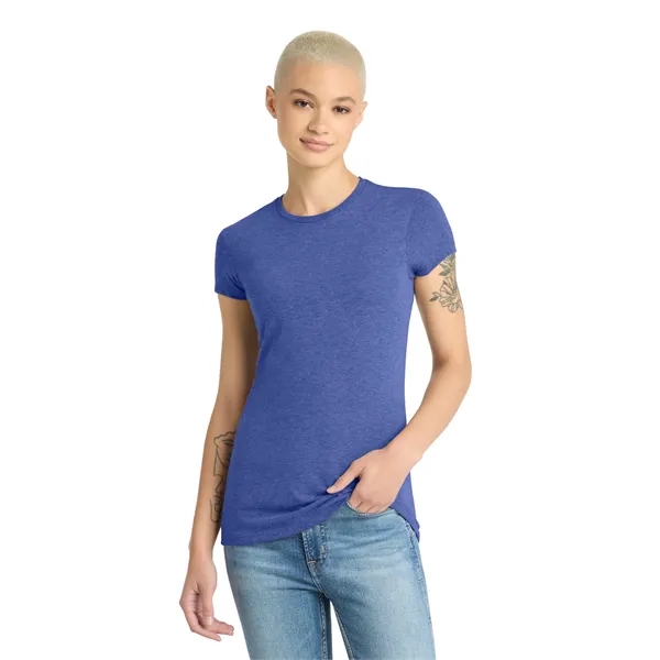 District Women's Fitted Perfect Tri Tee. - District Women's Fitted Perfect Tri Tee. - Image 15 of 44