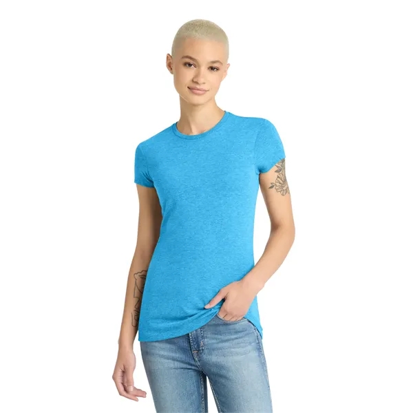 District Women's Fitted Perfect Tri Tee. - District Women's Fitted Perfect Tri Tee. - Image 20 of 44