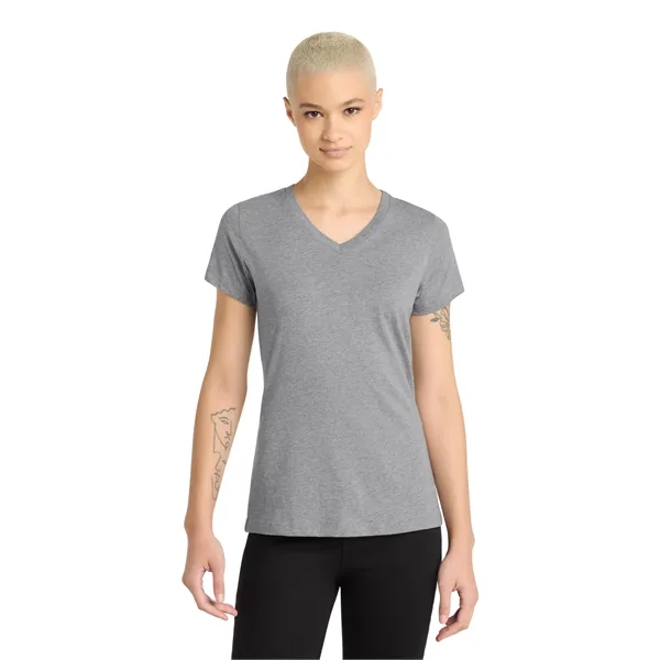 District Women's Perfect Blend CVC V-Neck Tee. - District Women's Perfect Blend CVC V-Neck Tee. - Image 5 of 103