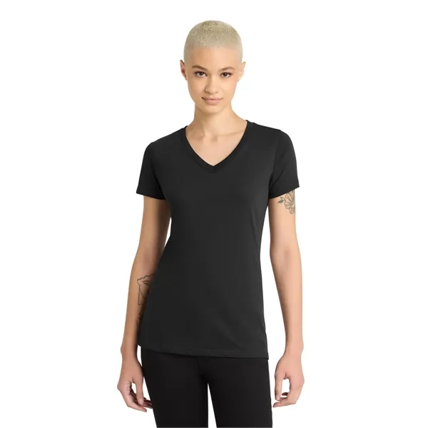 District Women's Perfect Blend CVC V-Neck Tee. - District Women's Perfect Blend CVC V-Neck Tee. - Image 13 of 103