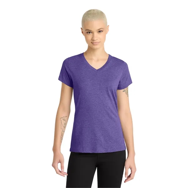 District Women's Perfect Blend CVC V-Neck Tee. - District Women's Perfect Blend CVC V-Neck Tee. - Image 46 of 103