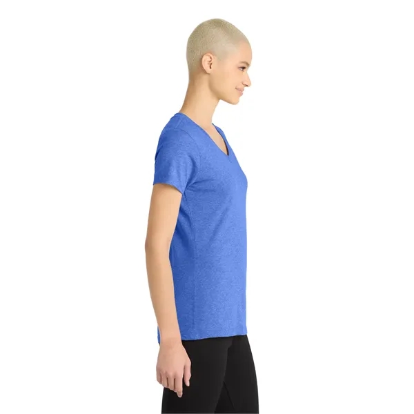District Women's Perfect Blend CVC V-Neck Tee. - District Women's Perfect Blend CVC V-Neck Tee. - Image 56 of 103