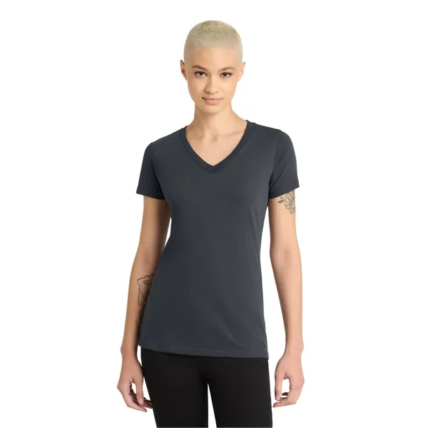 District Women's Perfect Blend CVC V-Neck Tee. - District Women's Perfect Blend CVC V-Neck Tee. - Image 59 of 103