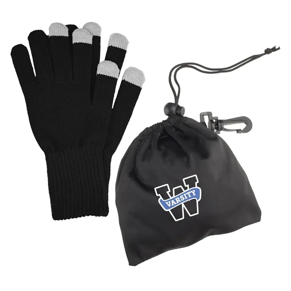 Touch Screen Gloves In RPET Pouch - Touch Screen Gloves In RPET Pouch - Image 4 of 20