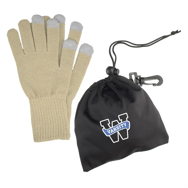 Touch Screen Gloves In RPET Pouch - Touch Screen Gloves In RPET Pouch - Image 9 of 20