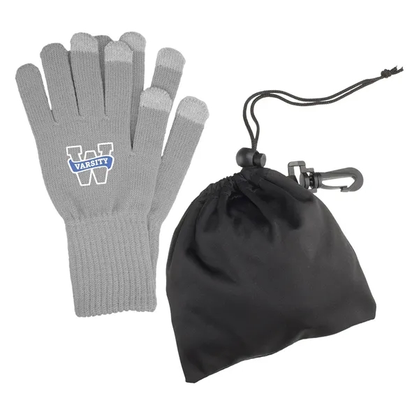 Touch Screen Gloves In RPET Pouch - Touch Screen Gloves In RPET Pouch - Image 14 of 20