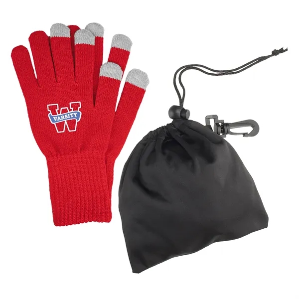 Touch Screen Gloves In RPET Pouch - Touch Screen Gloves In RPET Pouch - Image 19 of 20
