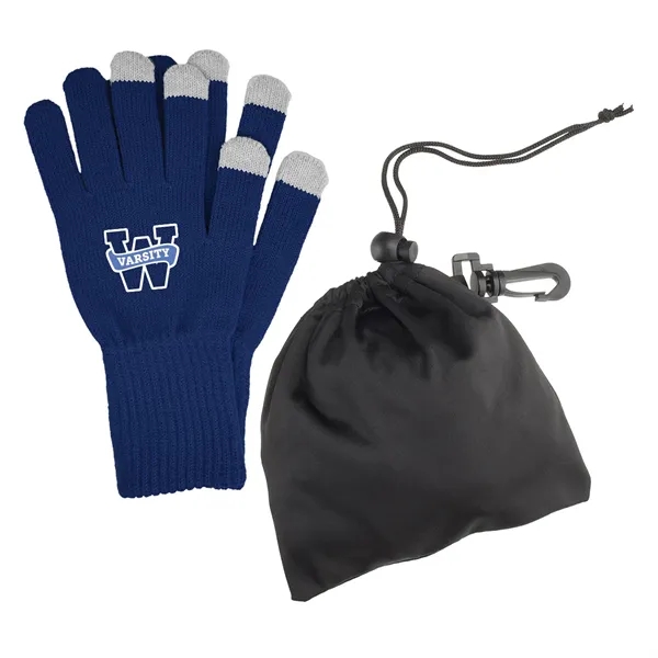Touch Screen Gloves In RPET Pouch - Touch Screen Gloves In RPET Pouch - Image 20 of 20