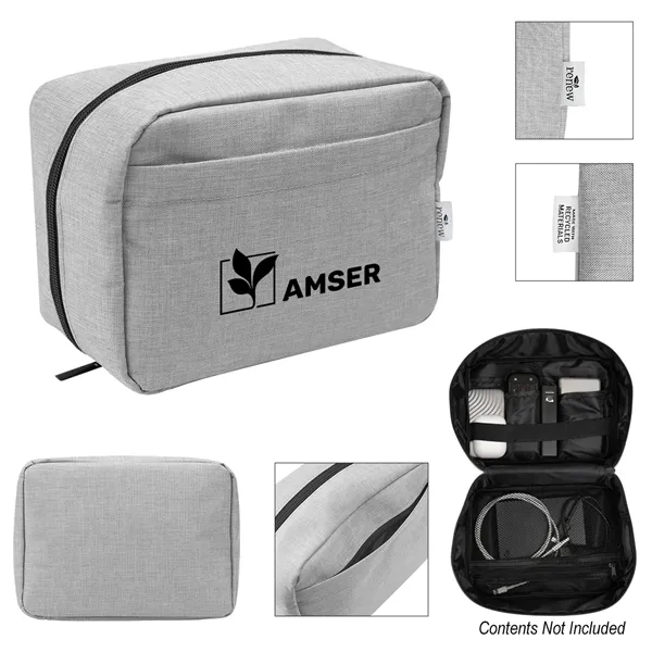 Habitat rPET Heathered Tech Pouch - Habitat rPET Heathered Tech Pouch - Image 3 of 3
