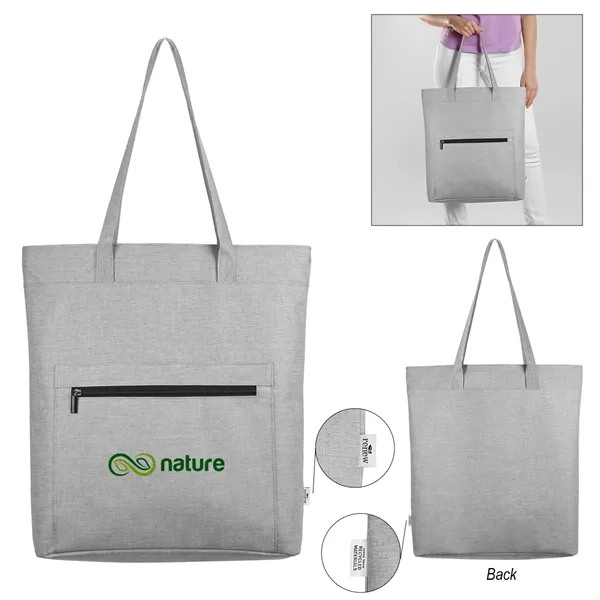 Habitat rPET Heathered Tote Bag - Habitat rPET Heathered Tote Bag - Image 2 of 4