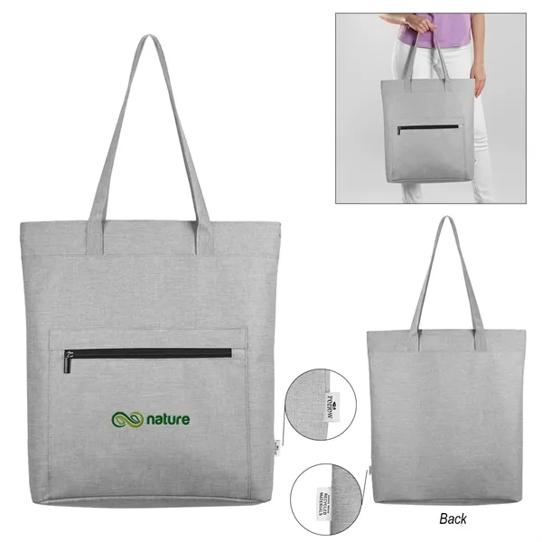 Habitat rPET Heathered Tote Bag - Habitat rPET Heathered Tote Bag - Image 3 of 4
