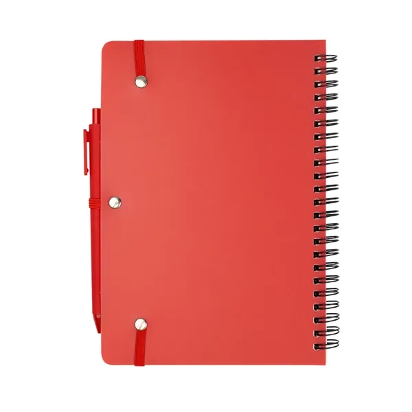 REPREVE® Recycled Spiral Notebook with Pen - REPREVE® Recycled Spiral Notebook with Pen - Image 11 of 14