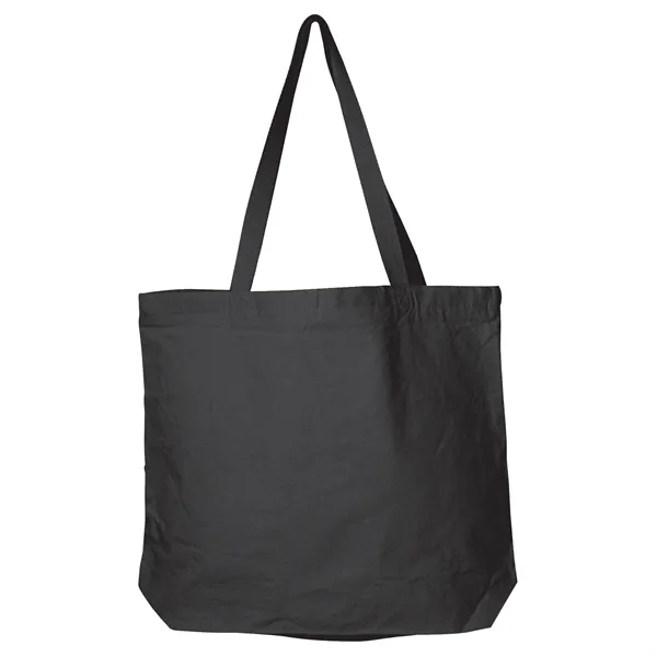 Valkaz Cotton Tote With Zipper - Valkaz Cotton Tote With Zipper - Image 5 of 6