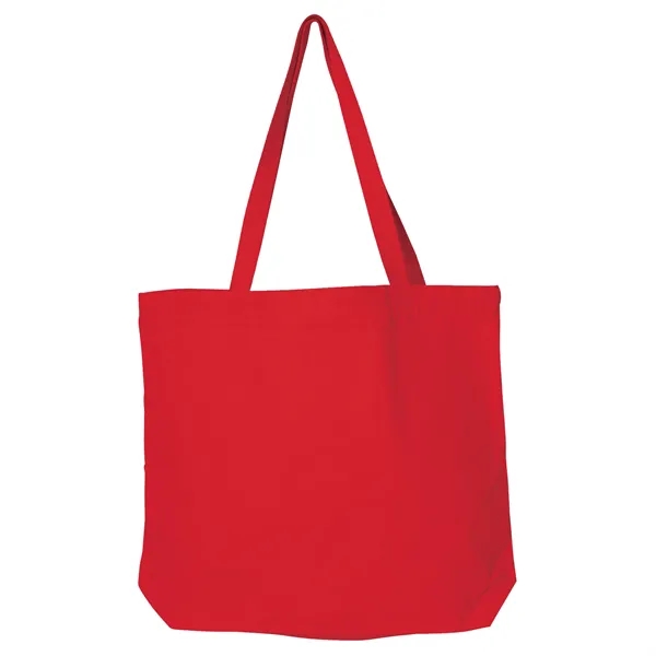Valkaz Cotton Tote With Zipper - Valkaz Cotton Tote With Zipper - Image 6 of 6