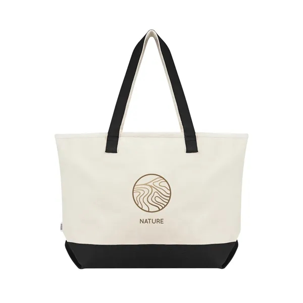 Large Starboard Recycled Cotton Canvas Tote Bag - Large Starboard Recycled Cotton Canvas Tote Bag - Image 3 of 16