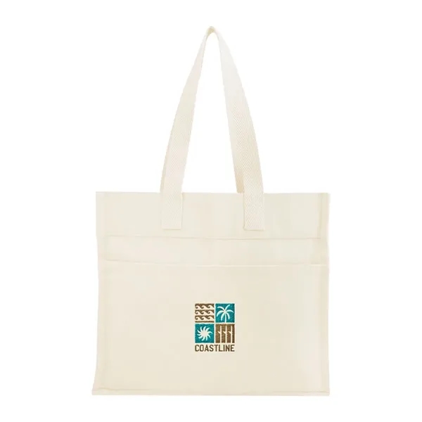 Aware™ 4 Oz. Recycled Cotton Tote Bag - Aware™ 4 Oz. Recycled Cotton Tote Bag - Image 2 of 10