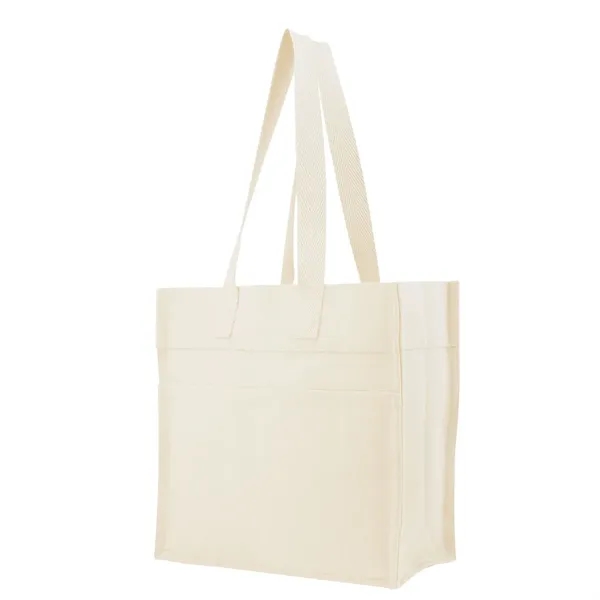Aware™ 4 Oz. Recycled Cotton Tote Bag - Aware™ 4 Oz. Recycled Cotton Tote Bag - Image 4 of 10