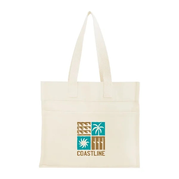Aware™ 4 Oz. Recycled Cotton Tote Bag - Aware™ 4 Oz. Recycled Cotton Tote Bag - Image 5 of 10