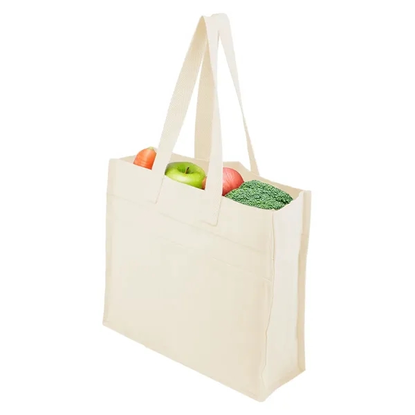 Aware™ 4 Oz. Recycled Cotton Tote Bag - Aware™ 4 Oz. Recycled Cotton Tote Bag - Image 7 of 10