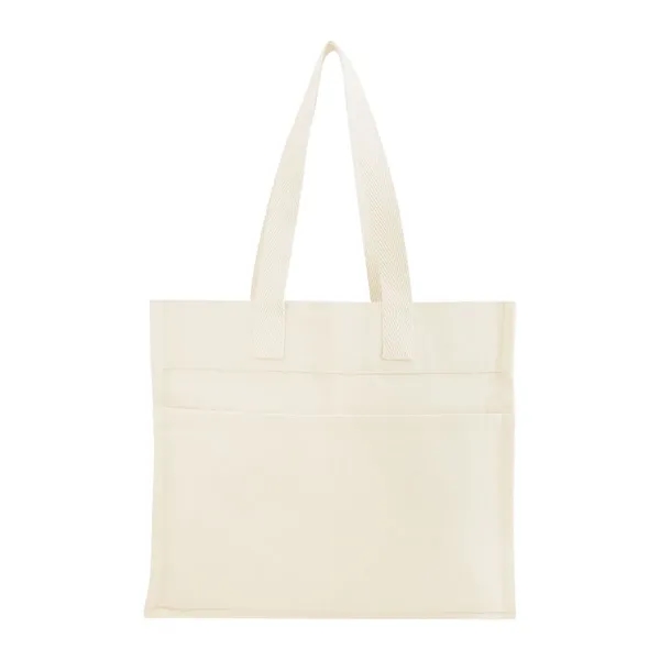 Aware™ 4 Oz. Recycled Cotton Tote Bag - Aware™ 4 Oz. Recycled Cotton Tote Bag - Image 8 of 10