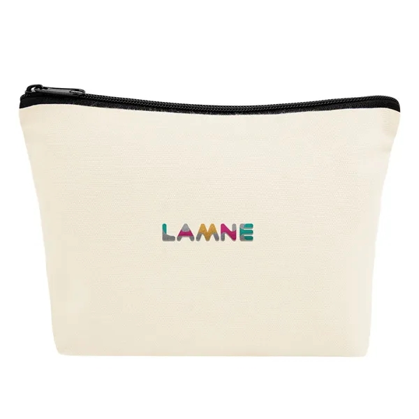 Aware™ 10 Oz. Recycled Cotton Zip Pouch - Aware™ 10 Oz. Recycled Cotton Zip Pouch - Image 6 of 6