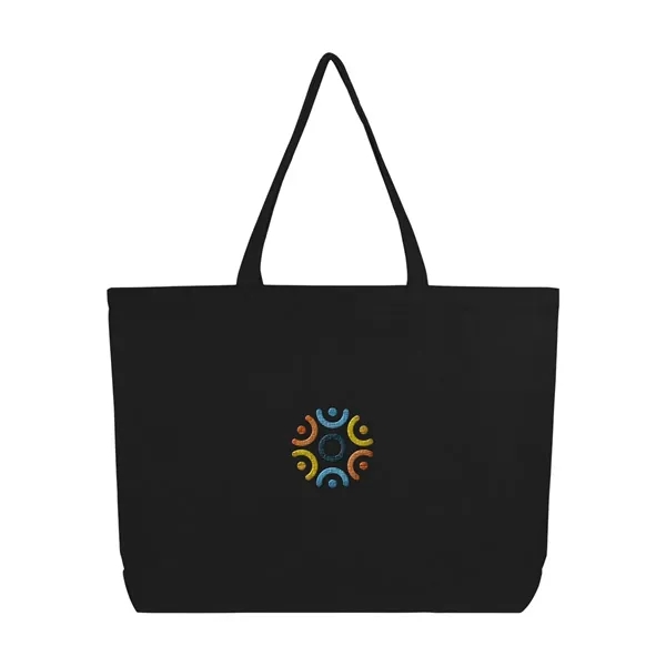 Aware™ 9 Oz. Recycled Cotton Shopper Tote Bag - Aware™ 9 Oz. Recycled Cotton Shopper Tote Bag - Image 3 of 12