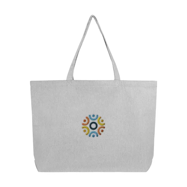 Aware™ 9 Oz. Recycled Cotton Shopper Tote Bag - Aware™ 9 Oz. Recycled Cotton Shopper Tote Bag - Image 9 of 12
