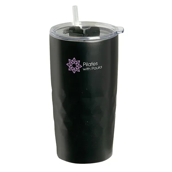 Montego 600 Ml. (20 Fl. Oz.) Travel Tumbler With Straw - Montego 600 Ml. (20 Fl. Oz.) Travel Tumbler With Straw - Image 1 of 5