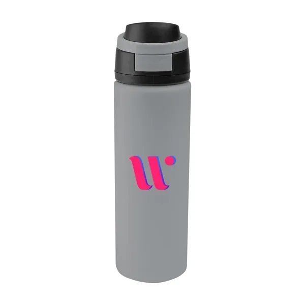 32 Oz. Pop Sip Recycled Single Wall Stainless Steel Bottle - 32 Oz. Pop Sip Recycled Single Wall Stainless Steel Bottle - Image 16 of 25