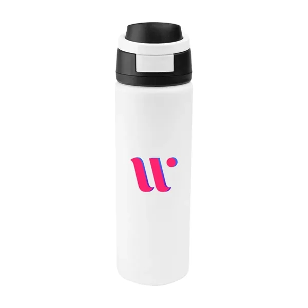 32 Oz. Pop Sip Recycled Single Wall Stainless Steel Bottle - 32 Oz. Pop Sip Recycled Single Wall Stainless Steel Bottle - Image 24 of 25