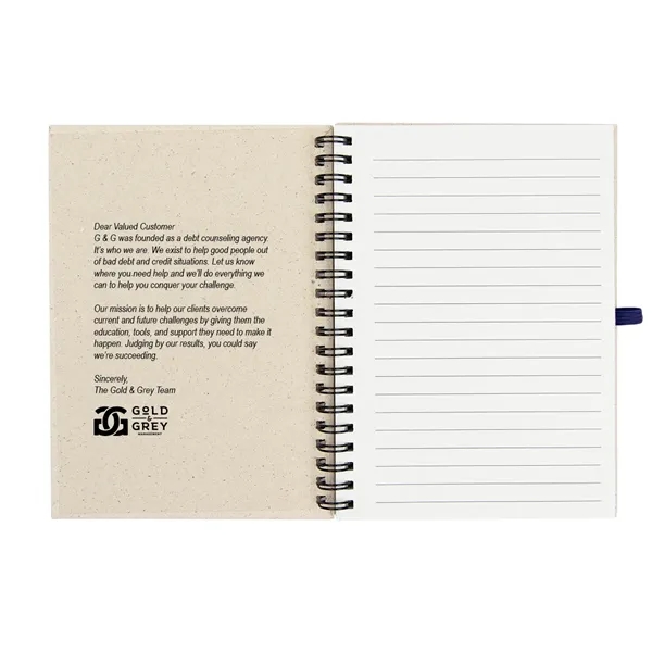 Natural Paper Spiral Notebook - Natural Paper Spiral Notebook - Image 10 of 11
