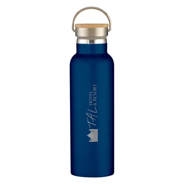 21 Oz. Liberty Stainless Steel Bottle With Wood Lid - 21 Oz. Liberty Stainless Steel Bottle With Wood Lid - Image 22 of 22