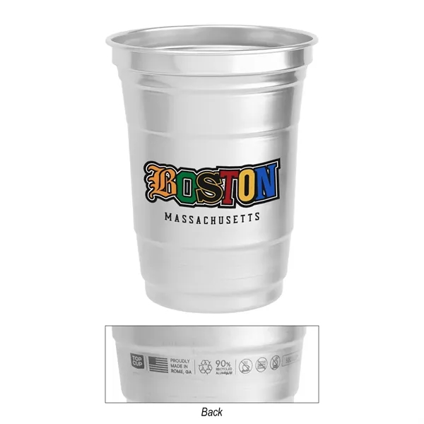 Top Cup by Ball™ 16 Oz. Aluminum Cup - Top Cup by Ball™ 16 Oz. Aluminum Cup - Image 4 of 5