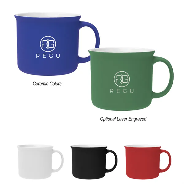 15 Oz. Soft Touch Campfire Mug - 15 Oz. Soft Touch Campfire Mug - Image 0 of 15