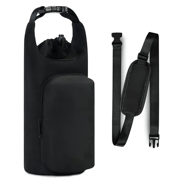 Custom Outdoor Portable Crossbody Water Bottle Insulation Cover