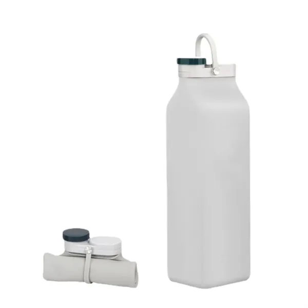 Custom 20OZ Foldable Portable Roll-Up Water Bottle