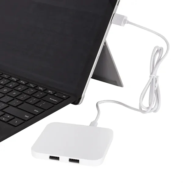 Custom Power Up 2-Port USB Hub & Charging Pad 2.0