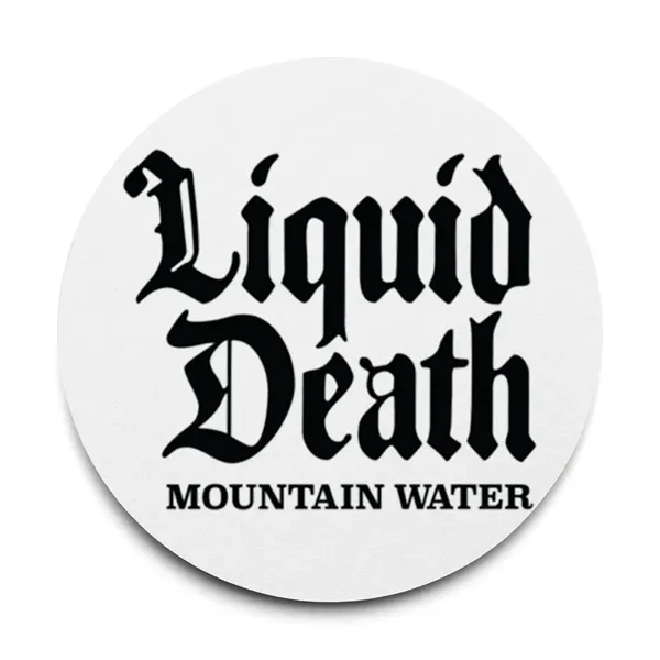 40 pt. Pulpboard Coaster, 3.5" Round - 40 pt. Pulpboard Coaster, 3.5" Round - Image 1 of 2