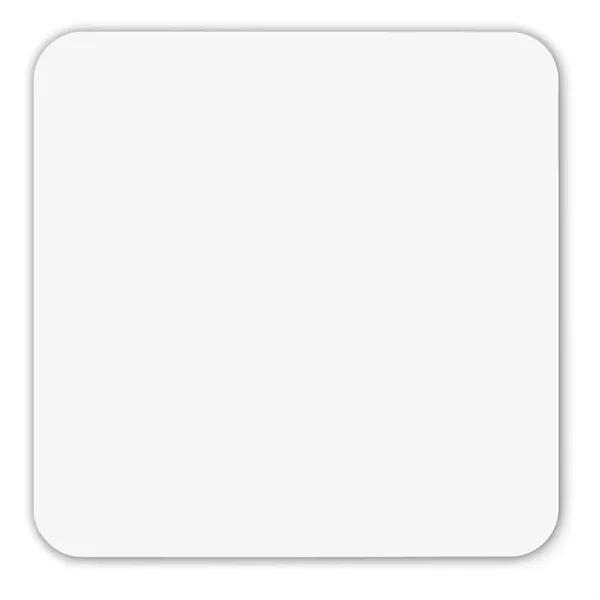 40 pt. Pulpboard Coaster, 4" Square - 40 pt. Pulpboard Coaster, 4" Square - Image 2 of 2