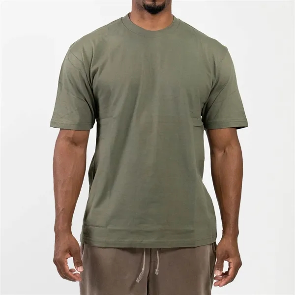 Heavy Jersey Cotton T-Shirt - Heavy Jersey Cotton T-Shirt - Image 3 of 8