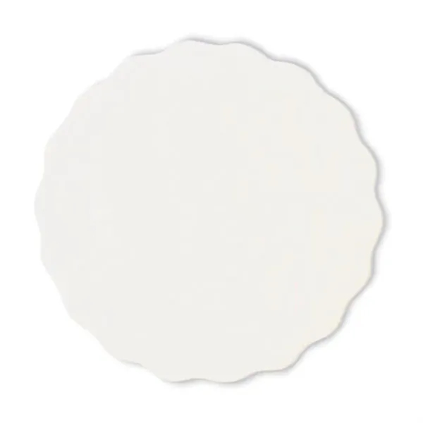 40 pt. Pulpboard Coaster, 3.625" Scalloped - 40 pt. Pulpboard Coaster, 3.625" Scalloped - Image 2 of 2