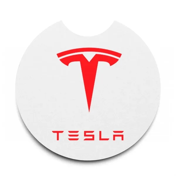 40 pt. Pulpboard Coaster, 2.5" Car - 40 pt. Pulpboard Coaster, 2.5" Car - Image 1 of 2