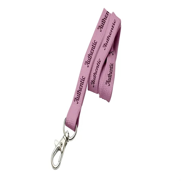 Tubular 5/8" Wide Lanyard - Tubular 5/8" Wide Lanyard - Image 4 of 5