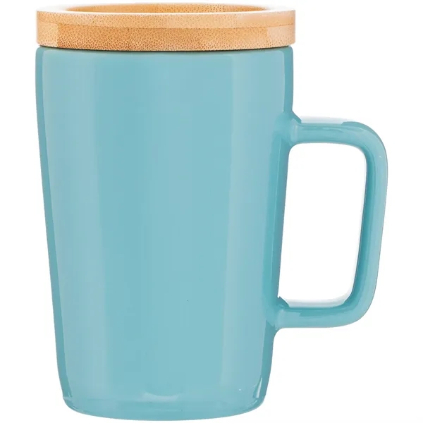 14 oz Sonder Ceramic Mug with Cover - 14 oz Sonder Ceramic Mug with Cover - Image 37 of 39