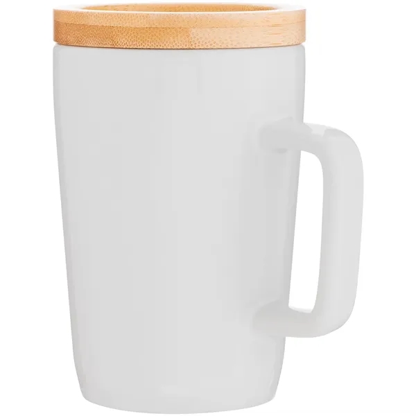 14 oz Sonder Ceramic Mug with Cover - 14 oz Sonder Ceramic Mug with Cover - Image 28 of 39