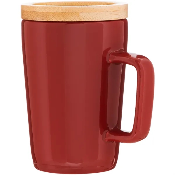 14 oz Sonder Ceramic Mug with Cover - 14 oz Sonder Ceramic Mug with Cover - Image 23 of 39