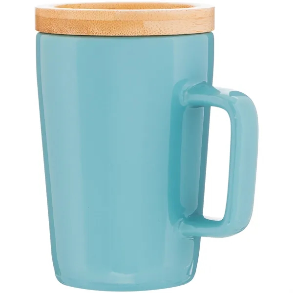 14 oz Sonder Ceramic Mug with Cover - 14 oz Sonder Ceramic Mug with Cover - Image 13 of 39