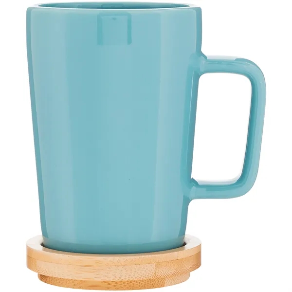 14 oz Sonder Ceramic Mug with Cover - 14 oz Sonder Ceramic Mug with Cover - Image 11 of 39